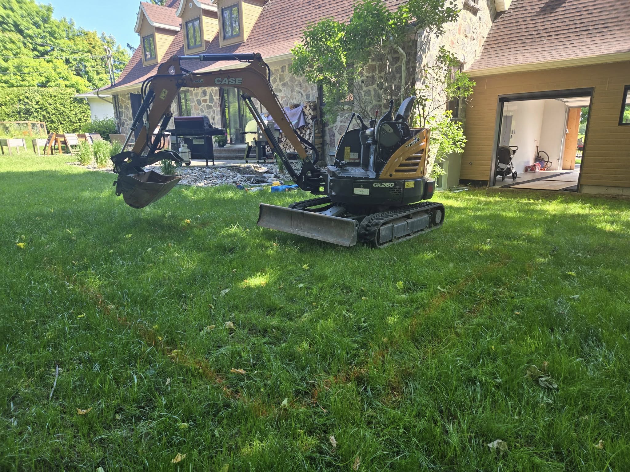 Excavation et nivellement